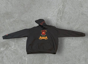 Black Trap Bear Hoodie